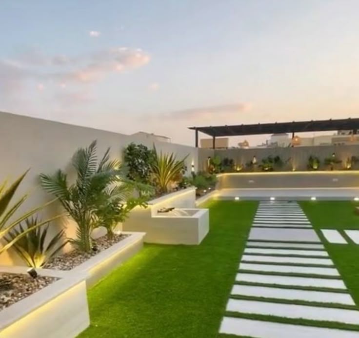 مسطحات خضراء